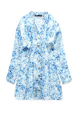 NWTZARA SIZE MEDIUM PRINTED SHIRT DRESS