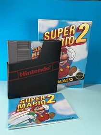 NINTENDO NES / SUPER MARIO BROS. 2 USA 1988 / BON ETAT