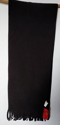小物 plllllleeeasse fleece scarf BLACK Winter Collection - ( New With Tag ) Micro Fleece Scarf - Black | eBay