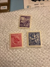 BOHEMIA & MORAVIA.Sc.# 85-87-RICHARD WAGNER-MNH