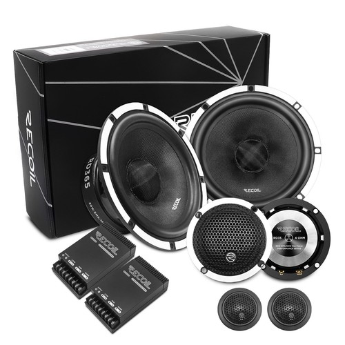 Recoil RD365 3-Wege 320 Watt 6,5" Komponenten-Auto-Lautsprecher-Set - Bild 2 von 7