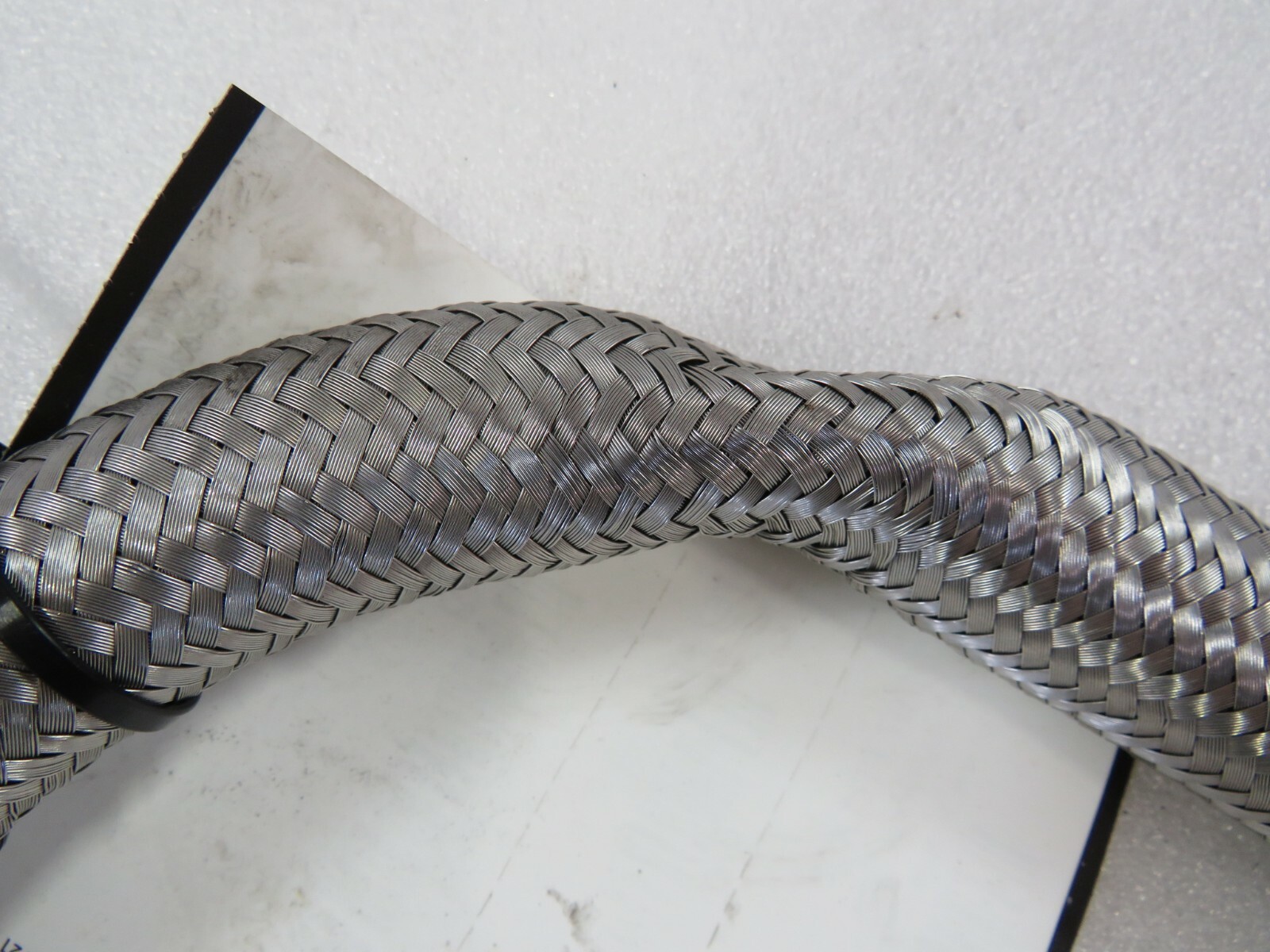 Ferrari 599 GTB, Engine Oil Tank to Radiator Hose, Used, Kinked, P/N 225628