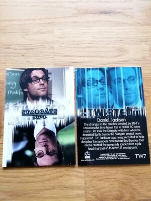 Stargate Season 8 Twisted Insert Trading Card TW7