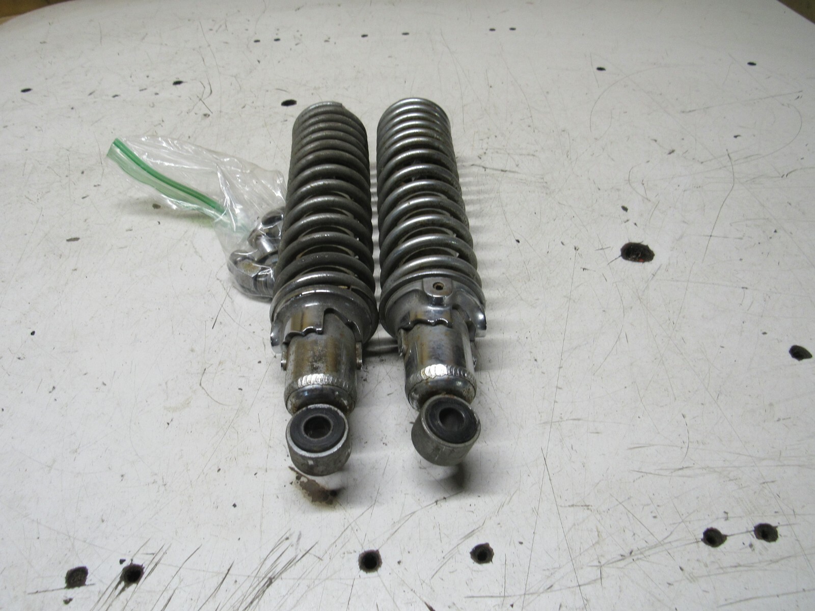 310mm Chrome Motorcycle Shocks – Eye To Clevis, Fit Suzuki GS650 GS750 GS850