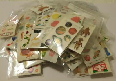 Mrs Grossman's Stickers 10 HALF Strips 1/2 Strips Lots You Choose  SEE DESCRIP