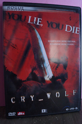 Cry Wolf - You Lie, You Die (DVD) WIE NEU !!!