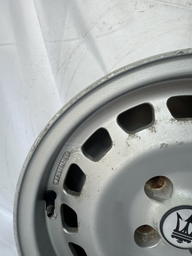 Maserati Biturbo Circle Wheels Rims Fondmetal 14" Painted Flaws 4x98 - Picture 4 of 11