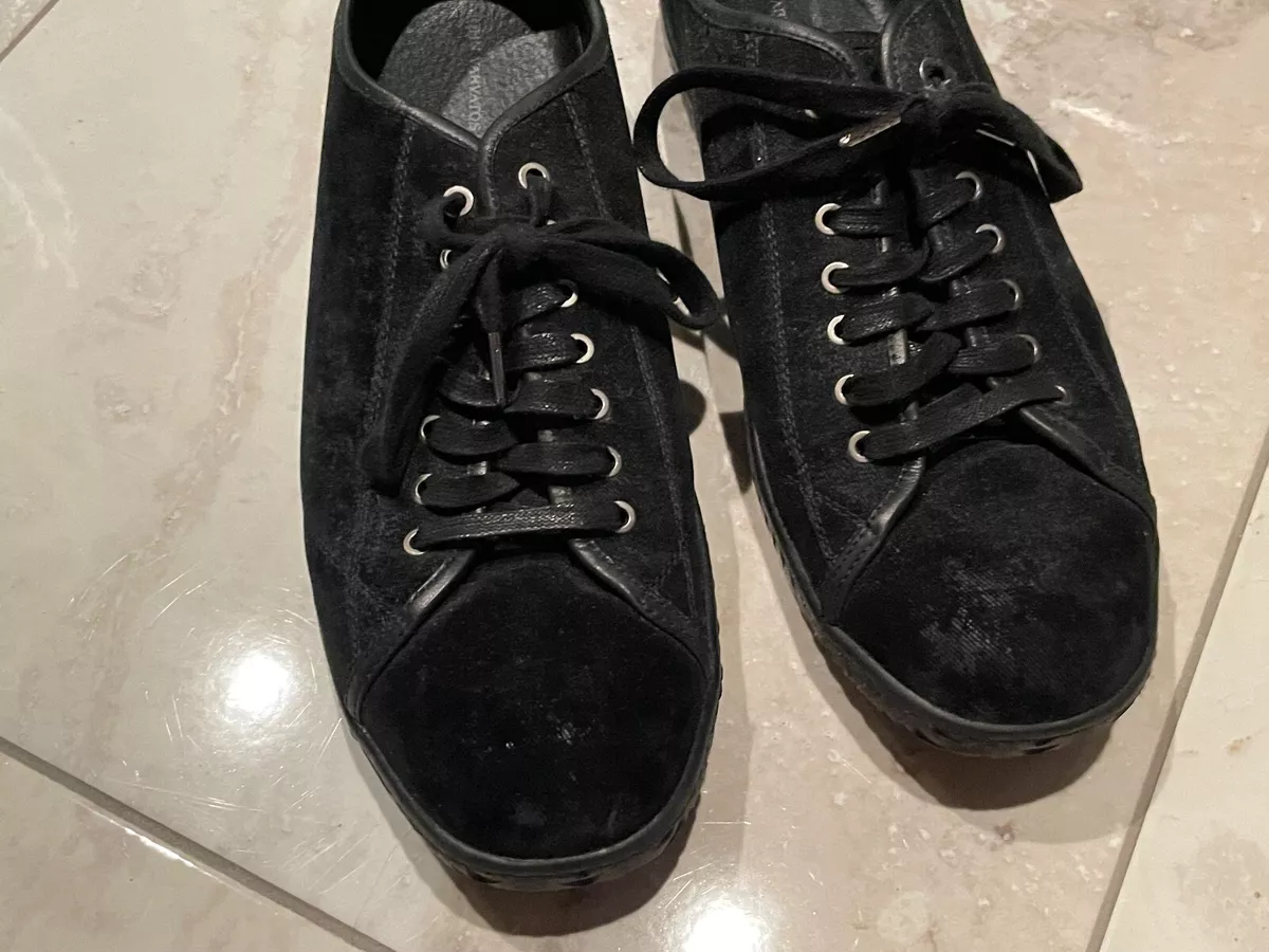 John varvatos black best sale sneakers
