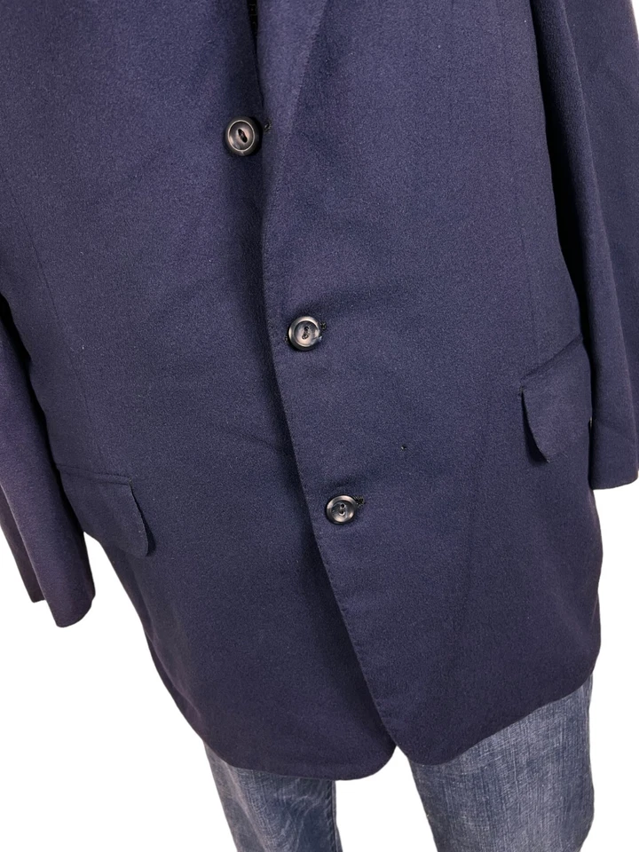 Oxxford Clothes Blazer Jacket THE CAMBRIDGE 100% CASHMERE Navy Men's 42R Nice - Image 4 of 4