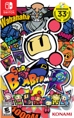 Super Bomberman R Nintendo Switch CIB Tested Working