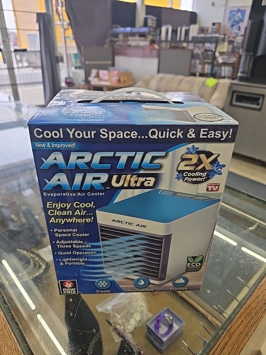 New Arctic Air Ultra Evaporative Air Cooler By Ontel Powerful