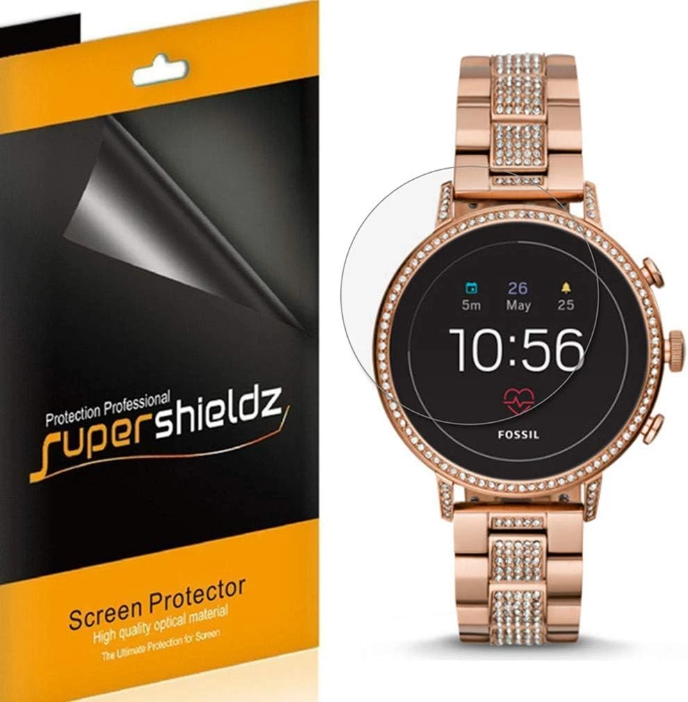 6 Pack Designed for Fossil Q Venture HR Gen 4 Smartwatch Screen