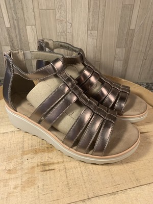 clarks liya gaze pewter