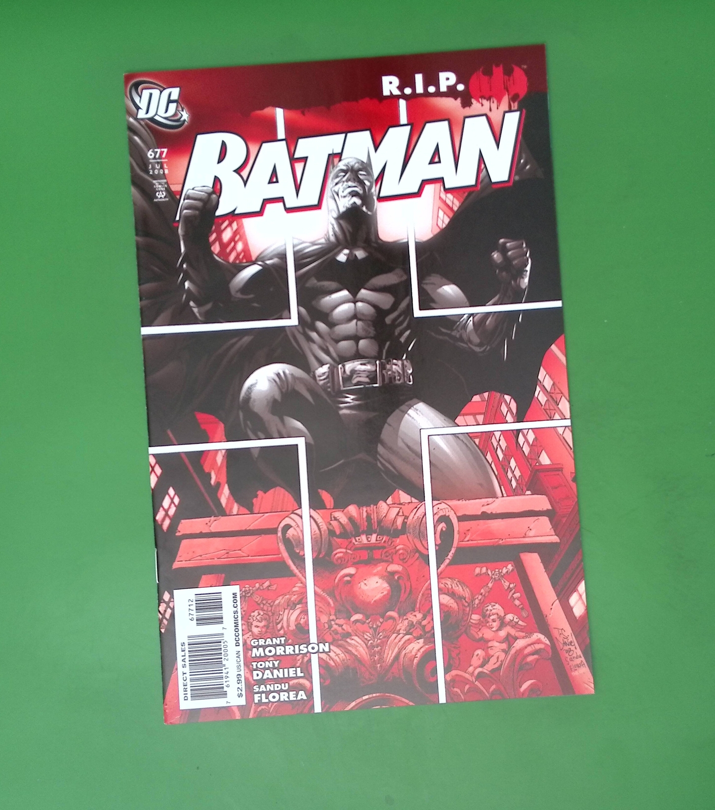 Batman 677 2nd print Vol. 1 2008 DC Comics Variant High Grade H69