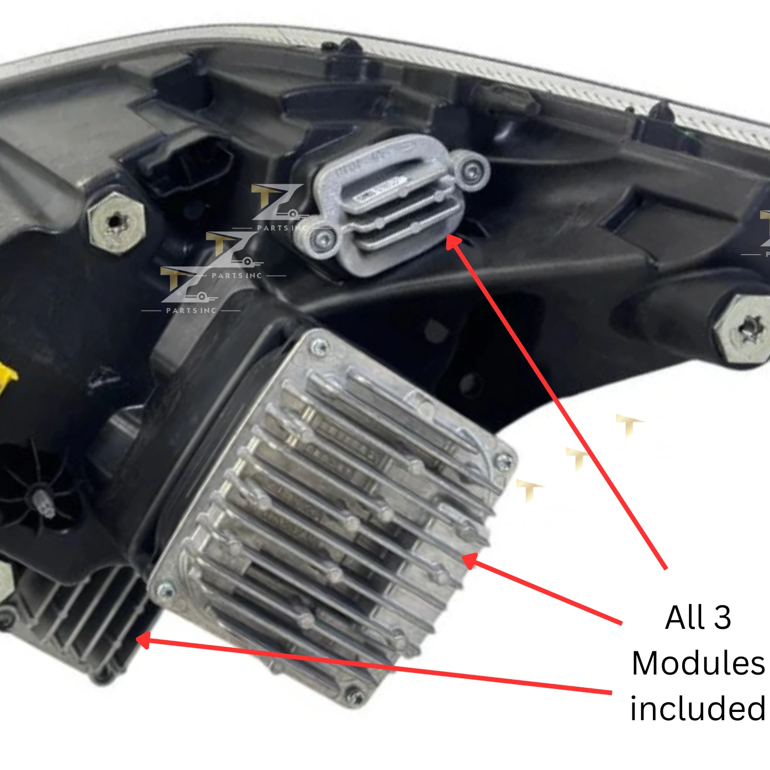 Volvo VNL VNR Passenger side LED Headlight 2018–2025 w/ Module