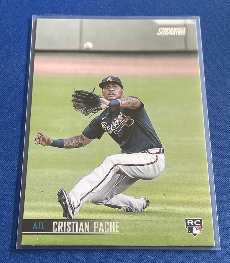 2021 Topps Stadium Club #245 Cristian Pache RC Atlanta Braves