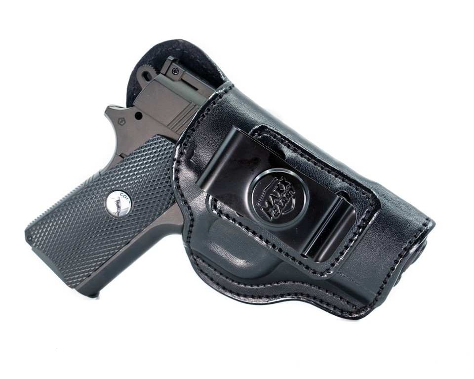 Maxx Carry IWB Leather Holster For Colt Defender 3" - Inside Waistband Conceal Carry