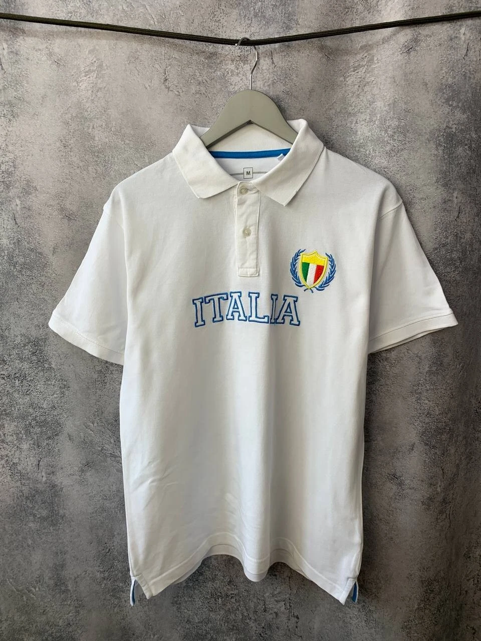 CANDA Italy Polo T-Shirt Vintage Cotton Shirt Men's Size Medium