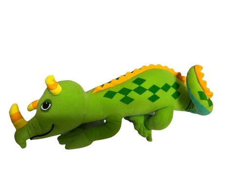 Autobús escolar mágico Kenner 1995 de colección Liz el lagarto juguete de peluche difícil de encontrar  - Imagen 2 de 3