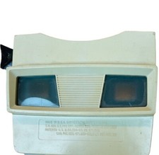 Model G View-Master Off-White Cream Body Black Handle Sawyer's Made USA Working