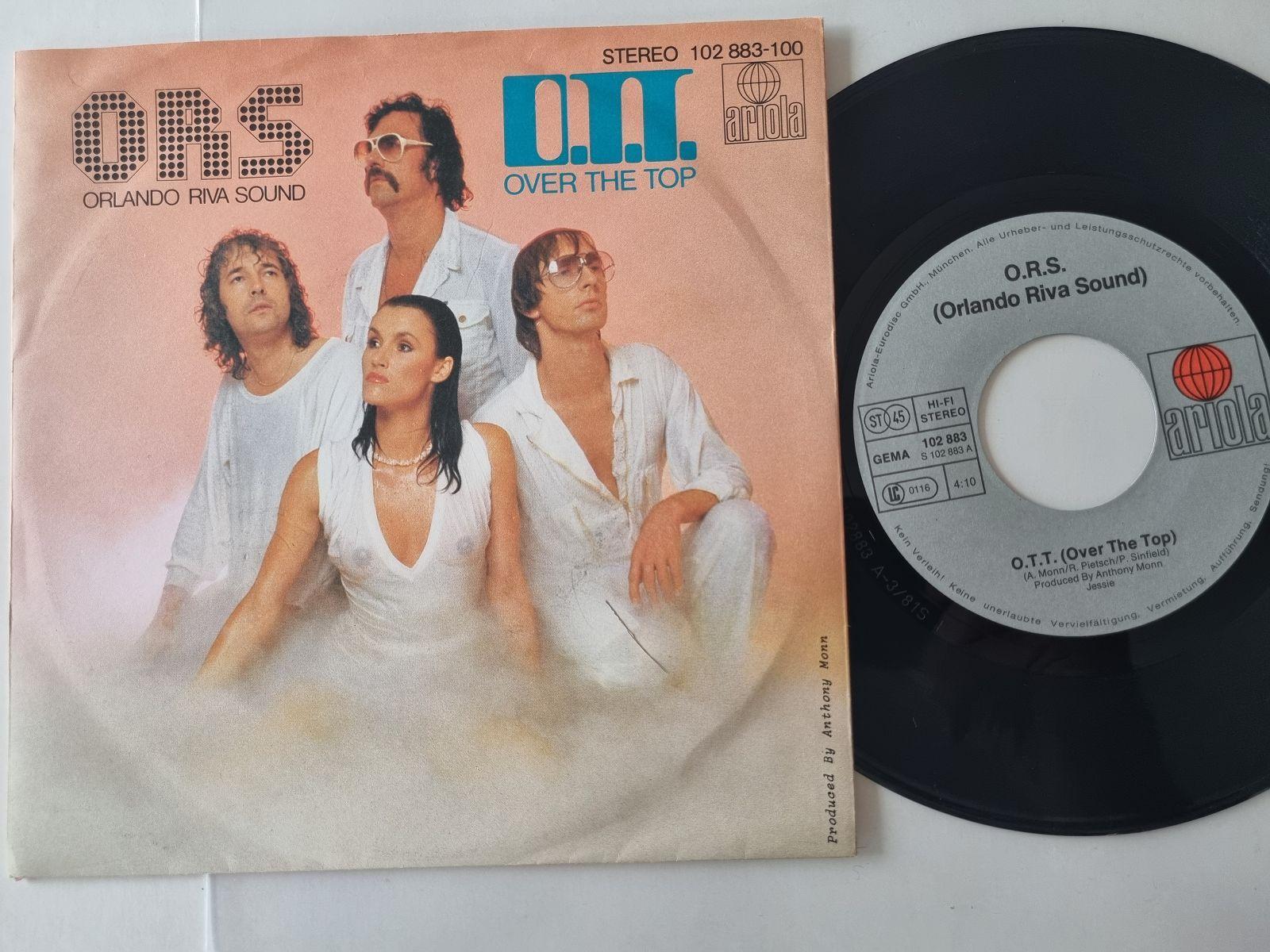 7"" Single ORS/ Orlando Riva Sound - O.T.T./ Over the top Vinyl Germany