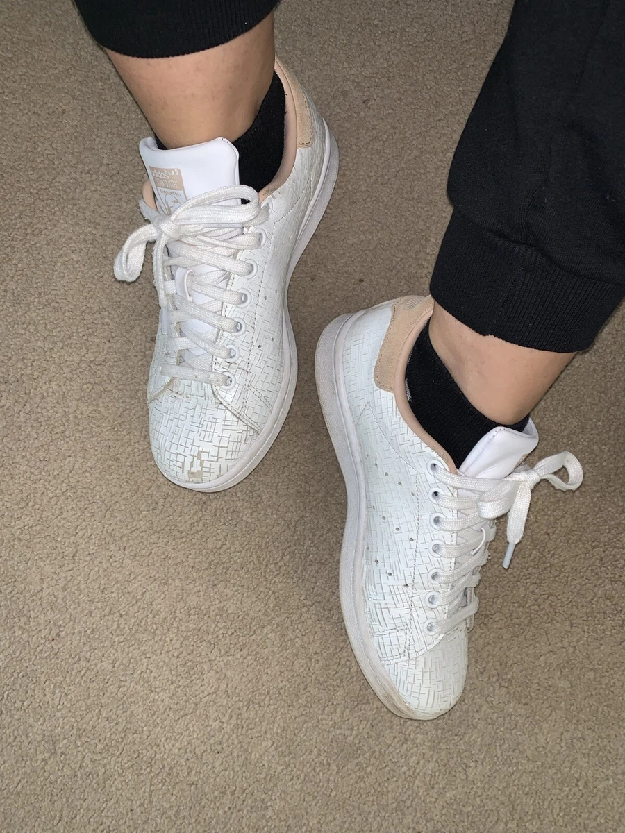 White Croc/ Snake Print Stan Smith 5 eBay