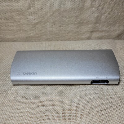 Genuine Belkin Thunderbolt 3 Express Dock HD F4U095 [UNIT ONLY] Untested