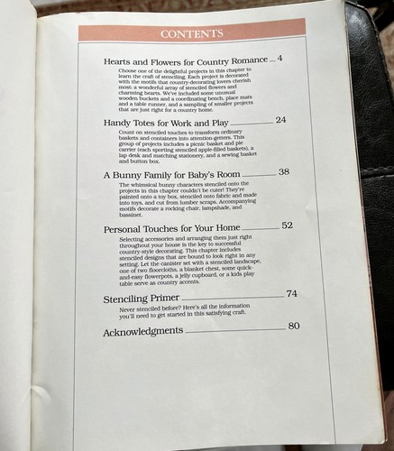 Country Stenciling. Better Homes and Gardens. Trade Paperback. First Edition - Picture 5 of 15