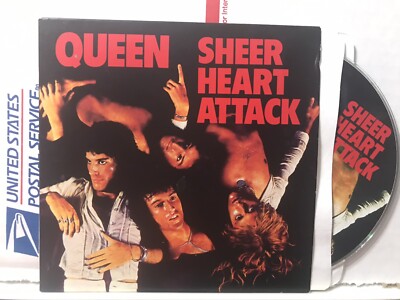RARE CD Mini Lp Sleeve Limited Edition Queen Sheer Heart Attack No Scratches