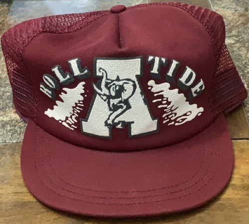 Vintage Alabama Football Trucker Hat 