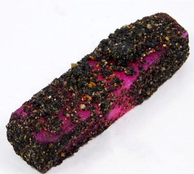 Natural 243.50 Ct Earth Mined Red Ruby Rough Loose Gemstone Rod