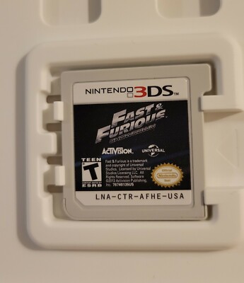 Fast & Furious: Showdown Nintendo 3DS - 2013 - Complete