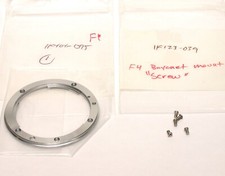Nikon F4 Bayonet Mount and Screws - Repair Part -1K404-095-1- New Old Stock