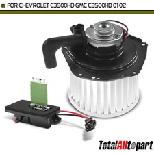 HVAC Blower Motor & Resistor Kit for Chevrolet C3500HD GMC C3500HD 2002 Front