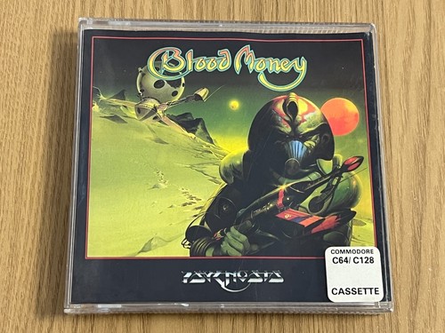 Psygnosis Blood Money Commodore 64 Cassette - Working -👽👾Retro Gift Idea👾👽 - Afbeelding 8 van 24
