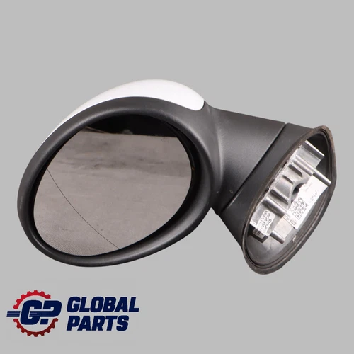 Mini R60 Door Wing Mirror Heated Left N/S Outside 5 Pins White 9805061