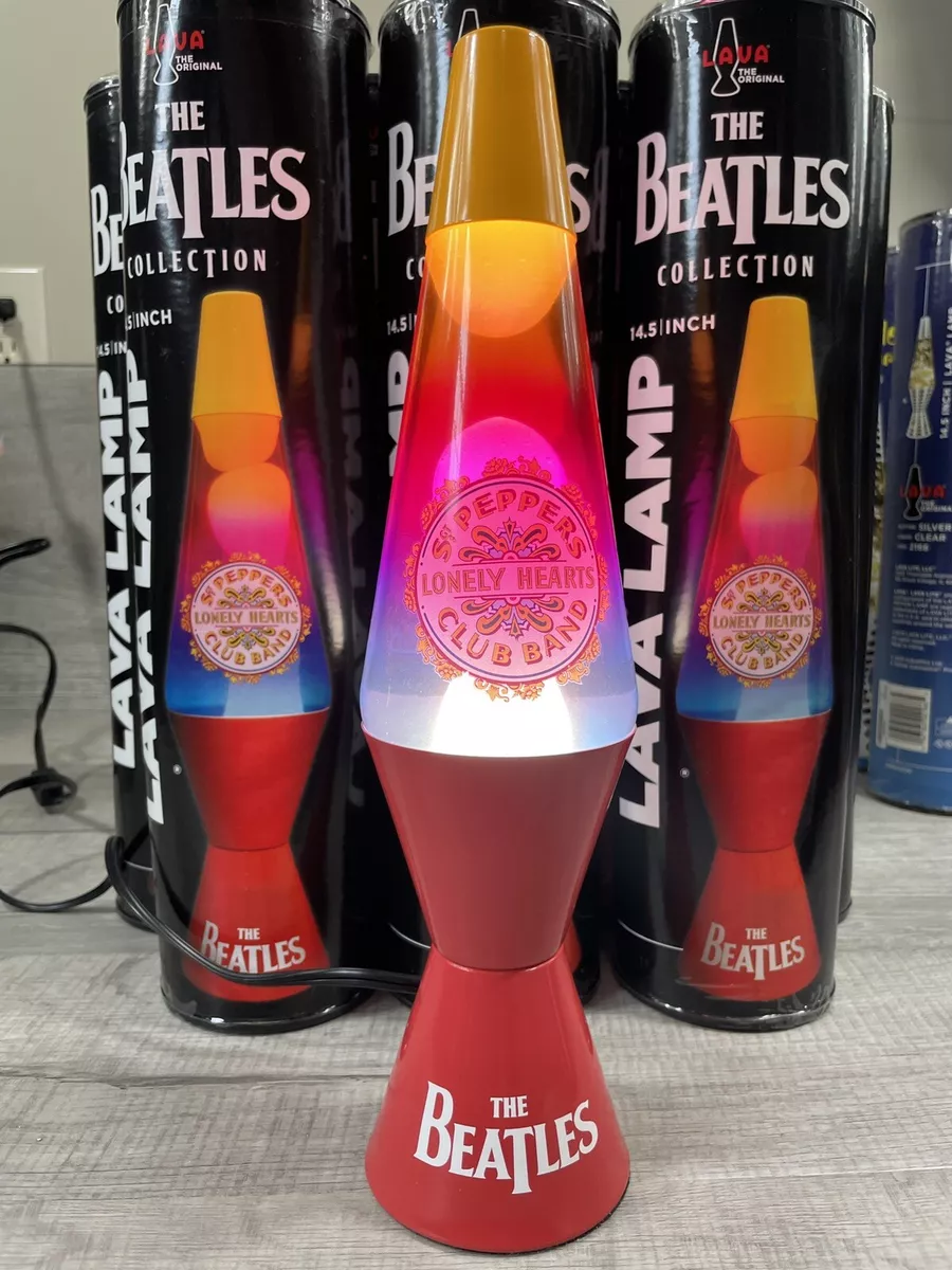 2015 Original The Beatles Sgt. Peppers Lonely Hearts Club Band Lava Lamp RARE