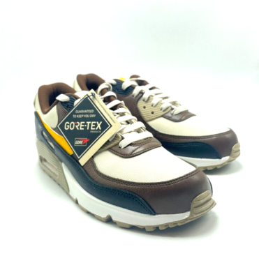 NEW* MEN Nike AIR MAX 90 GORE TEX CACAO WOW (FD5810 201), SZ 8.0