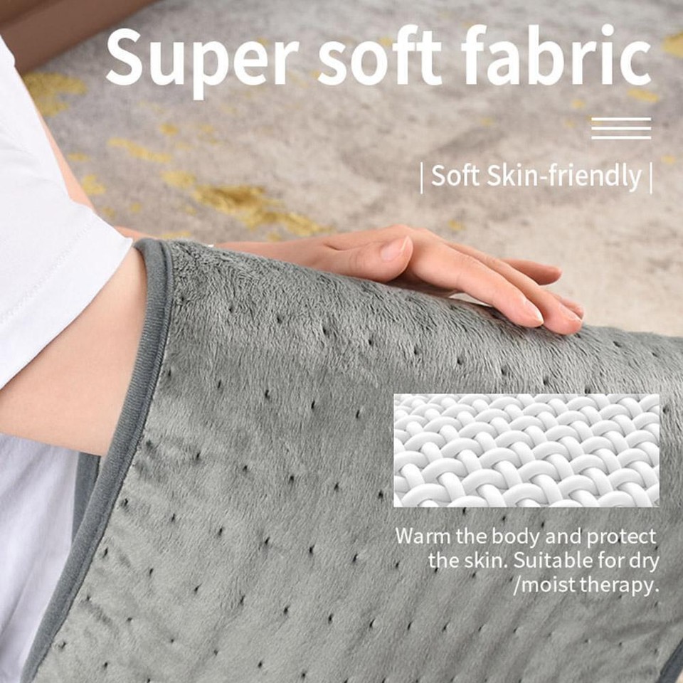 Electric Heating Pad Physiotherapy Blanket Shoulder Relief . Back Pain