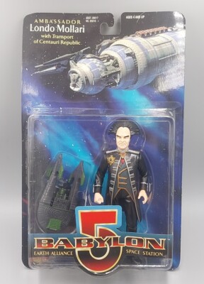 Babylon 5 Ambassador Londo Mollari 6''in Action Figure W Transport Of Centauri