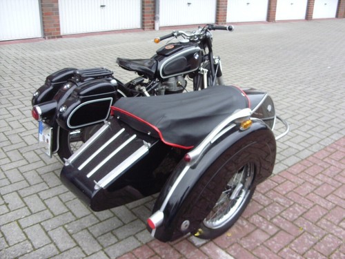 Motorrad Gespann BMW R27, gebraucht, Bj. 1966, Steib 200 Beiwagen - Bild 5 von 24