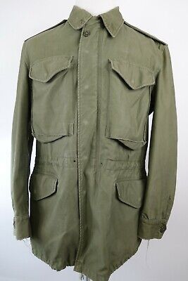 Vintage US Military M-65 Field Jacket OG-107 From 1960s Size Vintage US Military M-65 Field Jacket OG-107 From 1960s Size