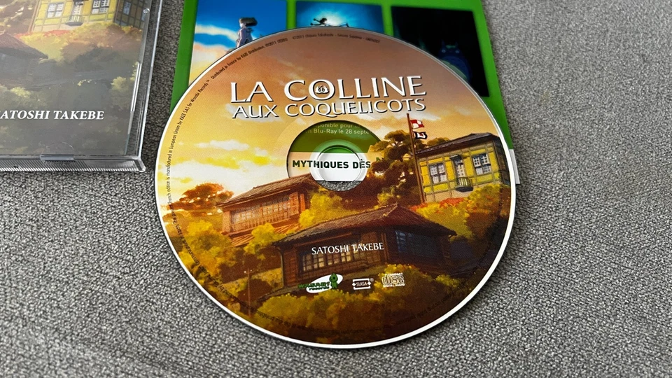 CD Audio BO Soundtrack Studio Ghibli La Colline aux Coquelicots - Satoshi Takebe - Photo 2/3