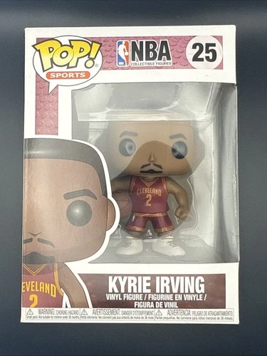Funko Pop! #25 NBA Cleveland Cavaliers- Kyrie Irving w/ Pop Protector