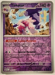 Tinkaton 105/193 Paldea Evolved Reverse Holo Rare
