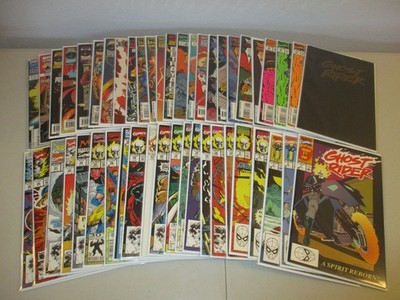 Ghost Rider #1-94 (Not Complete, Lot of 47 Comics) Marvel 1990 Series, VF