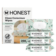 The Honest Company Multi-Use Baby Wipes Sensitive Geo Mood 288 Count New