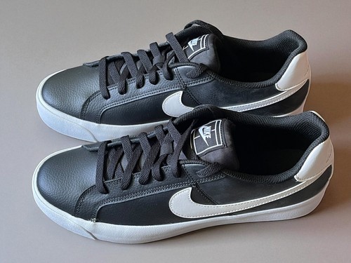 Nike Women's Court Borough Low Basketball Shoes (Size 10.5) Black/White, Swoosh - Picture 14 of 14