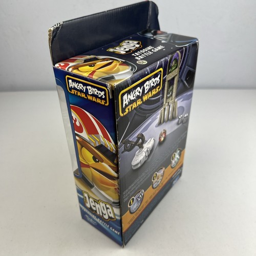 Angry Birds Star Wars Jenga Tatooine Battle Game - MILLENNIUM FALCON SLINGSHOT! - Picture 5 of 7