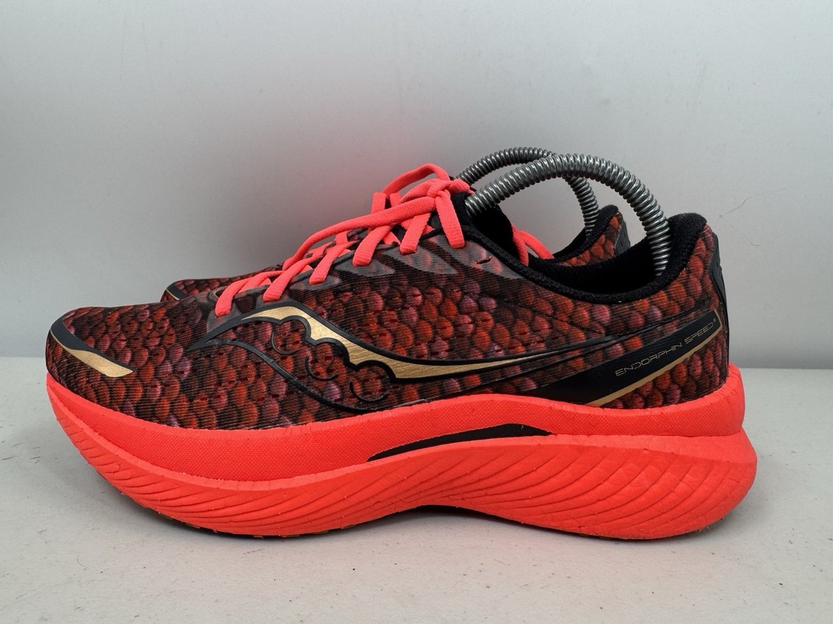 Saucony Boston Children's Red Dragon Endorphin Speed Women's Sz